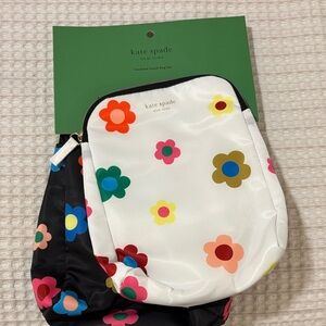 NET Kate Spade Multicolor Floral Insulated Snack Bag Set